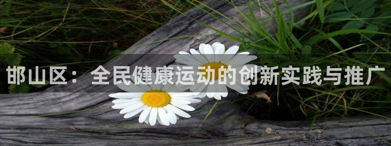 米兰体育官方正版app科技：邯山区：全民健康运动的创